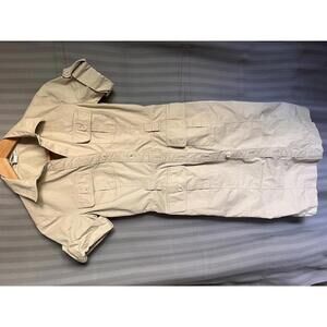 Banana Republic Classic Khaki Shirt Dress -‎ Size 0